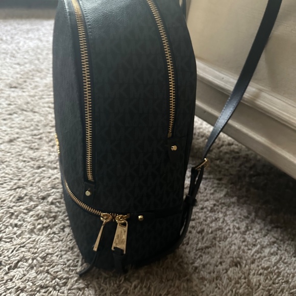 Michael Kors backpack - navy blue